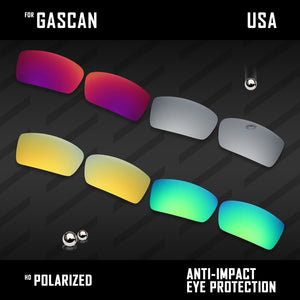 Anti Scratch Polarized Replacement Lenses for-Oakley Oil Drum Options