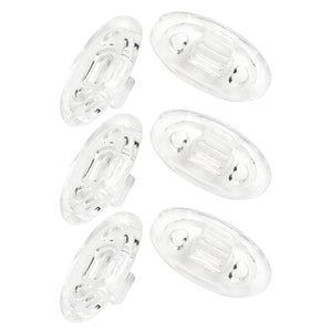 Silicone Replacement Crystal Clear Nose Piece For-Oakley Probation OO4041 Opt