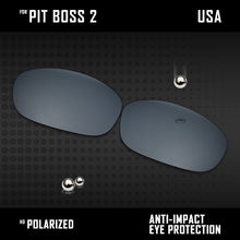 Load image into Gallery viewer, Anti Scratch Polarized Replacement Lenses for-Oakley Pit Boss2 OO9137 Options