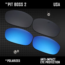 Load image into Gallery viewer, Anti Scratch Polarized Replacement Lenses for-Oakley Pit Boss2 OO9137 Options