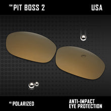 Load image into Gallery viewer, Anti Scratch Polarized Replacement Lenses for-Oakley Pit Boss2 OO9137 Options