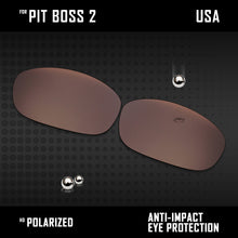 Load image into Gallery viewer, Anti Scratch Polarized Replacement Lenses for-Oakley Pit Boss2 OO9137 Options