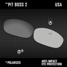 Load image into Gallery viewer, Anti Scratch Polarized Replacement Lenses for-Oakley Pit Boss2 OO9137 Options