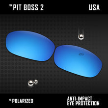 Load image into Gallery viewer, Anti Scratch Polarized Replacement Lenses for-Oakley Pit Boss2 OO9137 Options