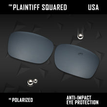 Load image into Gallery viewer, Anti Scratch Polarized Replacement Lens for-Oakley Plaintiff Squared OO4063 Opt