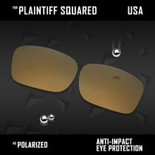 Load image into Gallery viewer, Anti Scratch Polarized Replacement Lens for-Oakley Plaintiff Squared OO4063 Opt
