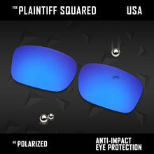 Load image into Gallery viewer, Anti Scratch Polarized Replacement Lens for-Oakley Plaintiff Squared OO4063 Opt