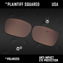 Load image into Gallery viewer, Anti Scratch Polarized Replacement Lens for-Oakley Plaintiff Squared OO4063 Opt
