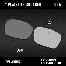 Load image into Gallery viewer, Anti Scratch Polarized Replacement Lens for-Oakley Plaintiff Squared OO4063 Opt