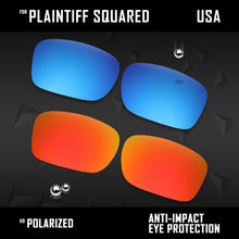 Load image into Gallery viewer, Anti Scratch Polarized Replacement Lens for-Oakley Plaintiff Squared OO4063 Opt