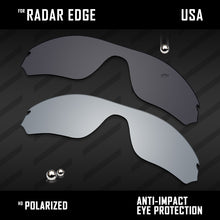 Load image into Gallery viewer, Anti Scratch Polarized Replacement Lenses for-Oakley Radar Edge OO9184 Options