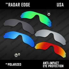 Load image into Gallery viewer, Anti Scratch Polarized Replacement Lenses for-Oakley Radar Edge OO9184 Options