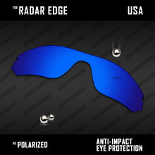 Load image into Gallery viewer, Anti Scratch Polarized Replacement Lenses for-Oakley Radar Edge OO9184 Options
