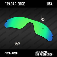 Load image into Gallery viewer, Anti Scratch Polarized Replacement Lenses for-Oakley Radar Edge OO9184 Options