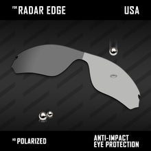Load image into Gallery viewer, Anti Scratch Polarized Replacement Lenses for-Oakley Radar Edge OO9184 Options