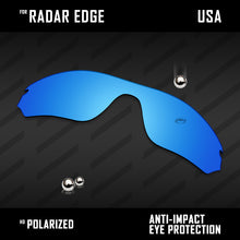 Load image into Gallery viewer, Anti Scratch Polarized Replacement Lenses for-Oakley Radar Edge OO9184 Options