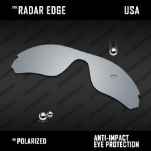 Load image into Gallery viewer, Anti Scratch Polarized Replacement Lenses for-Oakley Radar Edge OO9184 Options