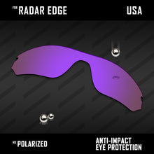 Load image into Gallery viewer, Anti Scratch Polarized Replacement Lenses for-Oakley Radar Edge OO9184 Options