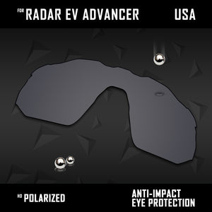 Anti Scratch Polarized Replacement Lens for-Oakley Radar EV Advancer OO9442 Opt