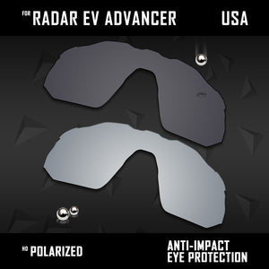 Anti Scratch Polarized Replacement Lens for-Oakley Radar EV Advancer OO9442 Opt