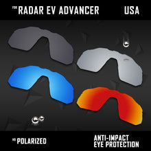 Load image into Gallery viewer, Anti Scratch Polarized Replacement Lens for-Oakley Radar EV Advancer OO9442 Opt