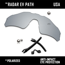 Load image into Gallery viewer, Anti Scratch Replacement Lenses &amp; Rubber Kits for-Oakley Radar EV Path OO9208