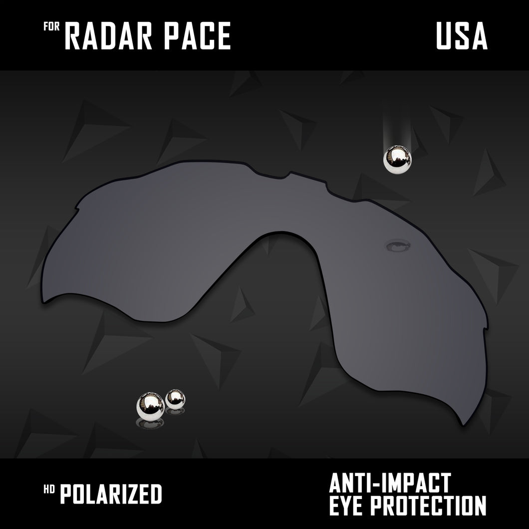 Anti Scratch Polarized Replacement Lenses for-Oakley Radar Pace OO9333 Options