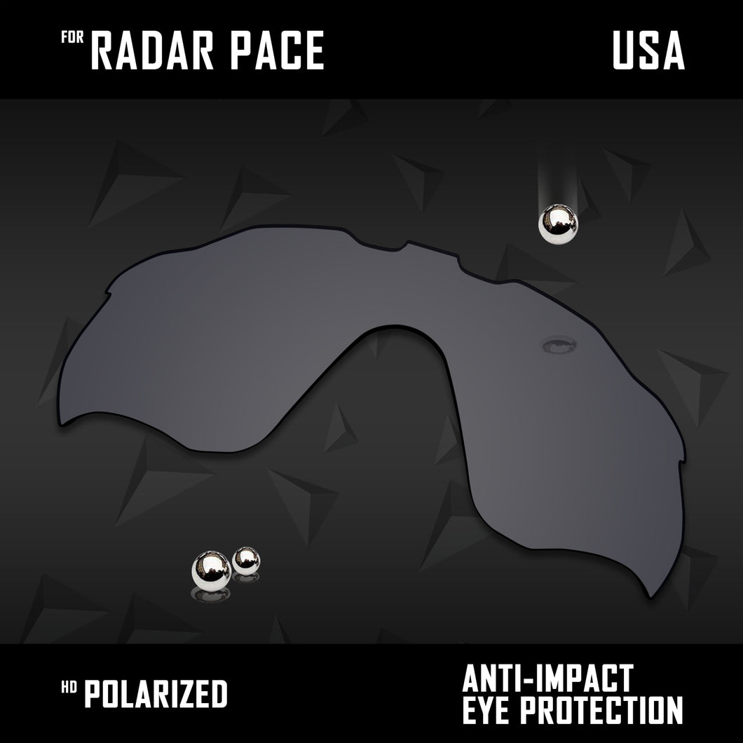 Anti Scratch Polarized Replacement Lenses for-Oakley Radar Pace OO9333 Options