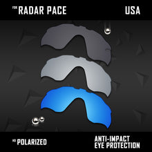 Load image into Gallery viewer, Anti Scratch Polarized Replacement Lenses for-Oakley Radar Pace OO9333 Options