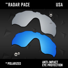 Load image into Gallery viewer, Anti Scratch Polarized Replacement Lenses for-Oakley Radar Pace OO9333 Options