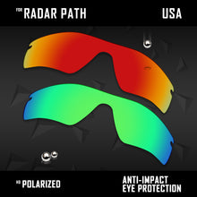 Load image into Gallery viewer, Anti Scratch Polarized Replacement Lenses for-Oakley Radar Path Options