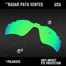 Load image into Gallery viewer, Anti Scratch Polarized Replacement Lenses for-Oakley Radar Path Vented Options