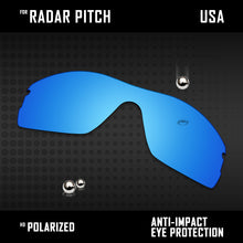 Load image into Gallery viewer, Anti Scratch Polarized Replacement Lenses for-Oakley Radar Pitch Options