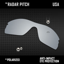 Load image into Gallery viewer, Anti Scratch Polarized Replacement Lenses for-Oakley Radar Pitch Options