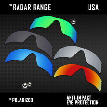 Load image into Gallery viewer, Anti Scratch Polarized Replacement Lenses for-Oakley Radar Range Options