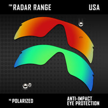 Load image into Gallery viewer, Anti Scratch Polarized Replacement Lenses for-Oakley Radar Range Options