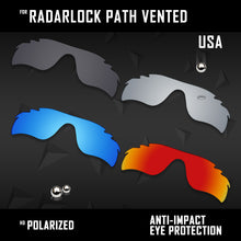 Load image into Gallery viewer, Anti Scratch Polarized Replacement Lens for-Oakley Radarlock Path Vented OO9181