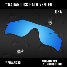 Load image into Gallery viewer, Anti Scratch Polarized Replacement Lens for-Oakley Radarlock Path Vented OO9181
