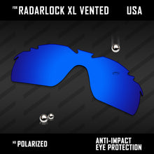 Load image into Gallery viewer, Anti Scratch Polarized Replacement Lenses for-Oakley RadarLock XL Vented Options
