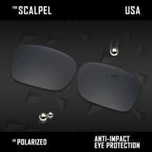 Load image into Gallery viewer, Anti Scratch Polarized Replacement Lenses for-Oakley Scalpel OO9095 Options