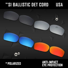 Load image into Gallery viewer, Anti Scratch Polarized Replacement Lenses for-Oakley Si Ballistic Det Cord Opts