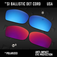 Load image into Gallery viewer, Anti Scratch Polarized Replacement Lenses for-Oakley Si Ballistic Det Cord Opts