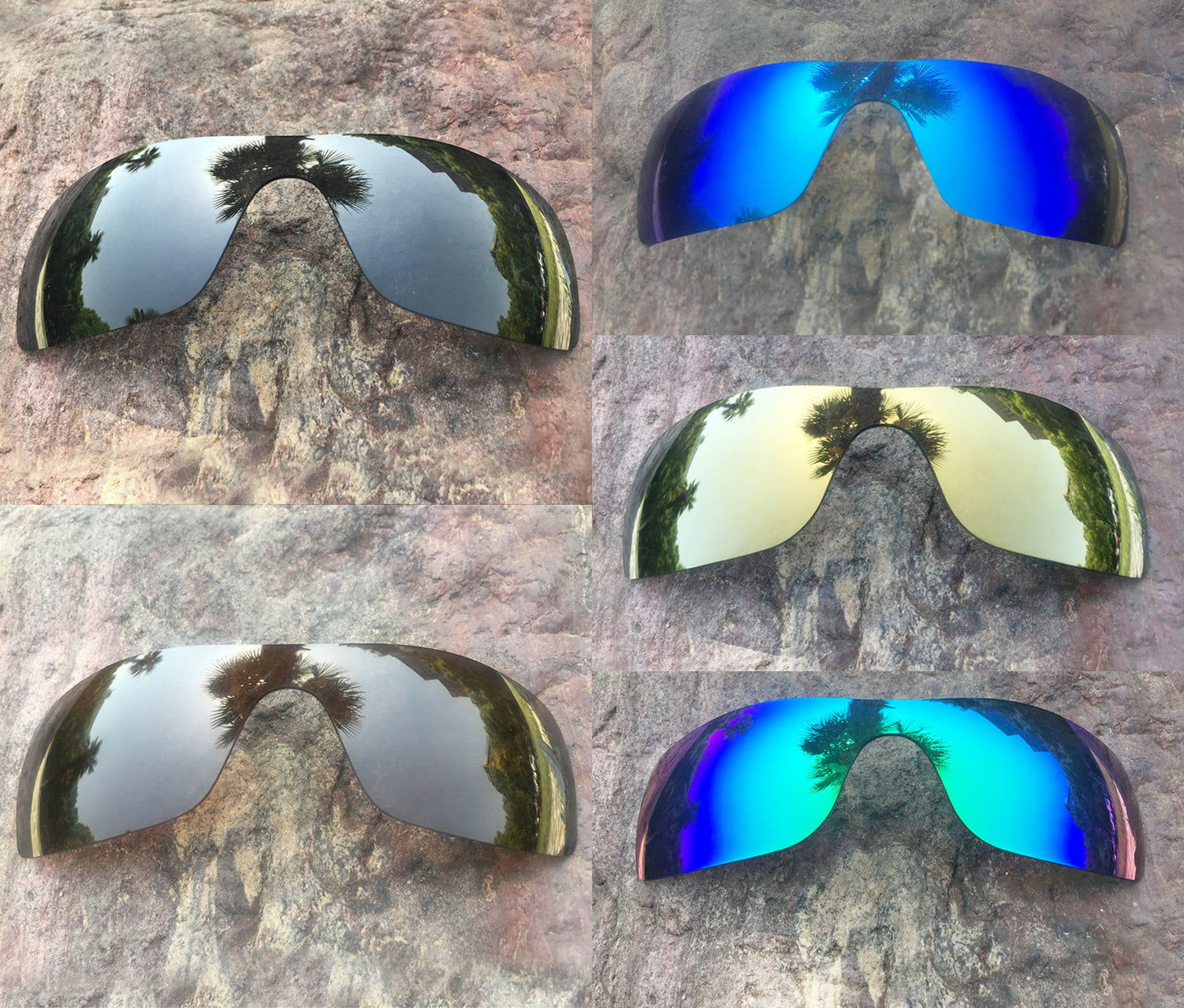 LenzPower Polarized Replacement Lenses for Batwolf Options