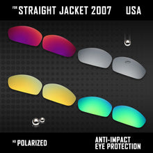 Load image into Gallery viewer, Anti Scratch Polarized Replacement Lenses for-Oakley Straight Jacket 2007 Opt
