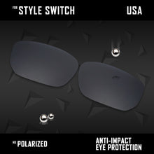 Load image into Gallery viewer, Anti Scratch Polarized Replacement Lenses for-Oakley Style Switch OO9194 Opts