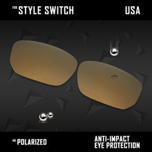 Load image into Gallery viewer, Anti Scratch Polarized Replacement Lenses for-Oakley Style Switch OO9194 Opts