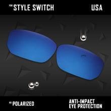 Load image into Gallery viewer, Anti Scratch Polarized Replacement Lenses for-Oakley Style Switch OO9194 Opts