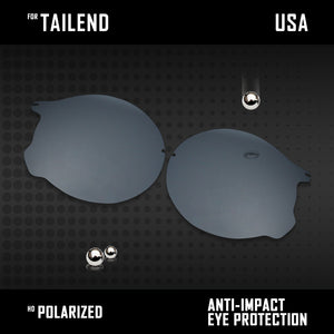 Anti Scratch Polarized Replacement Lenses for-Oakley Tailend OO4088 Options