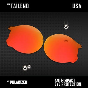 Anti Scratch Polarized Replacement Lenses for-Oakley Tailend OO4088 Options