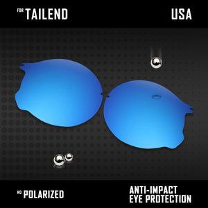 Anti Scratch Polarized Replacement Lenses for-Oakley Tailend OO4088 Options